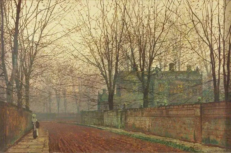 Herfstmorgen im November, Knostrop Hall, Leeds - John Atkinson Grimshaw

Source:
Matin de novembre, Knostrop Hall, Leeds - John Atkinson Grimshaw