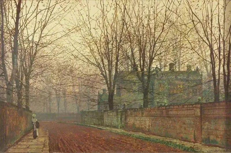 Herfstmorgen im November, Knostrop Hall, Leeds - John Atkinson Grimshaw

Source:
Matin de novembre, Knostrop Hall, Leeds - John Atkinson Grimshaw