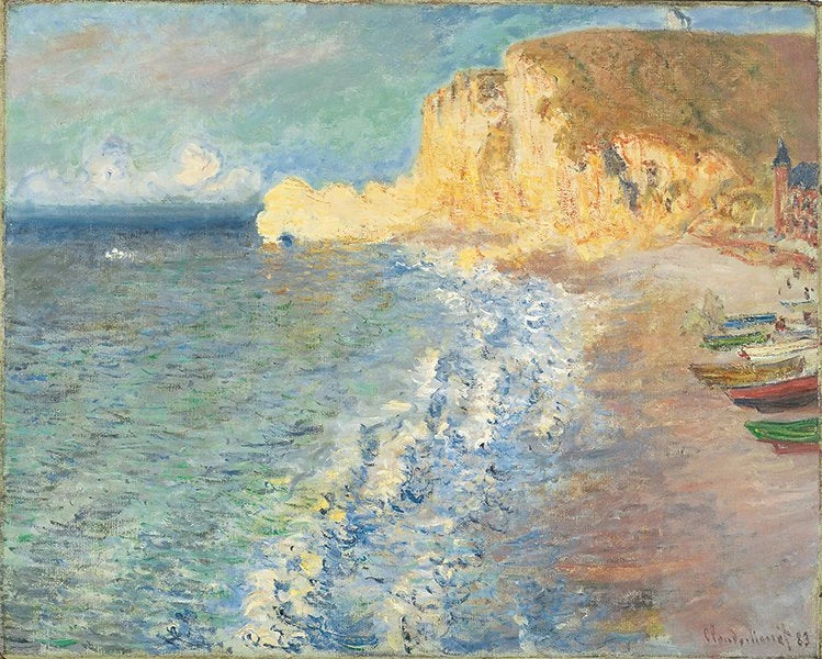 Ochtend in Étretat W830 - Claude Monet