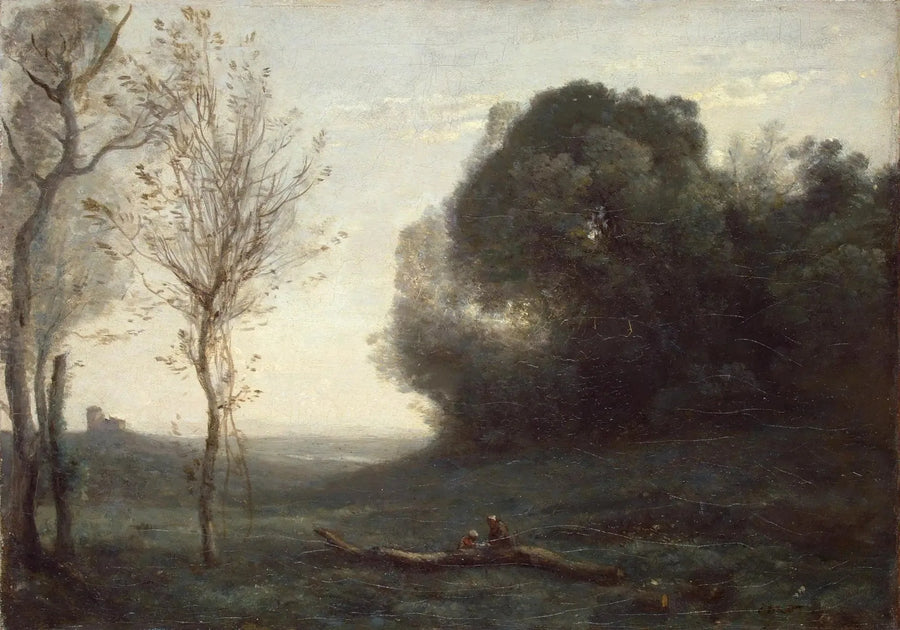 Ochtend - Jean-Baptiste Camille Corot
