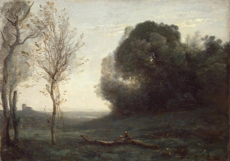 Ochtend - Jean-Baptiste Camille Corot
