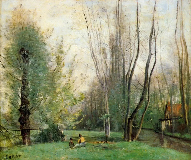 Ochtend bij Beauvais - Jean-Baptiste Camille Corot