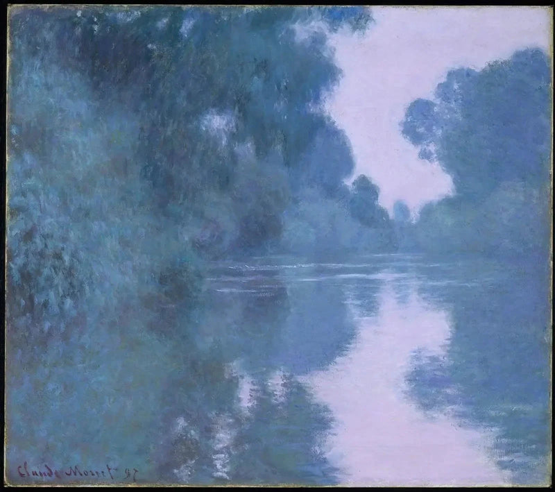 Ochtend aan de Seine, Boston W1481 - Claude Monet
