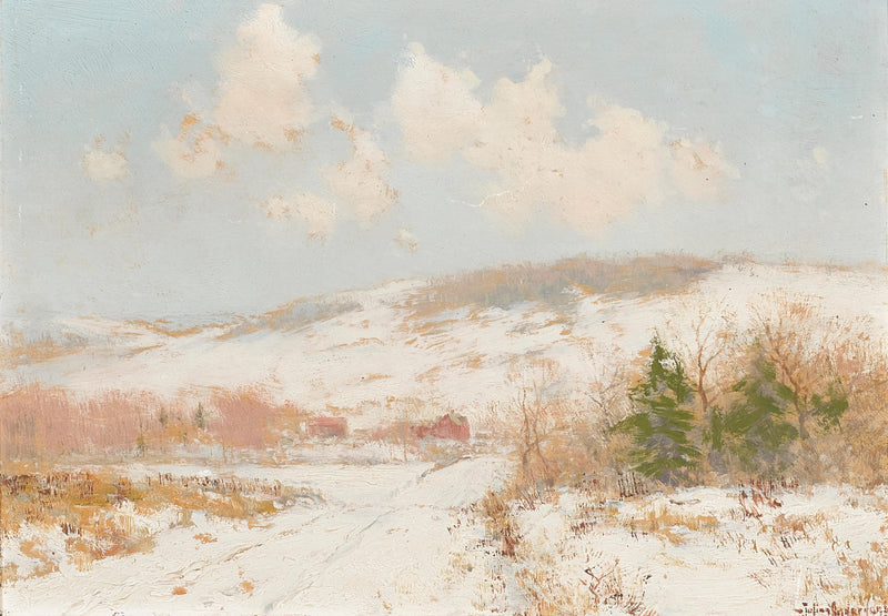 Winterochtend, Sullivan County, New York State - Julian Onderdonk