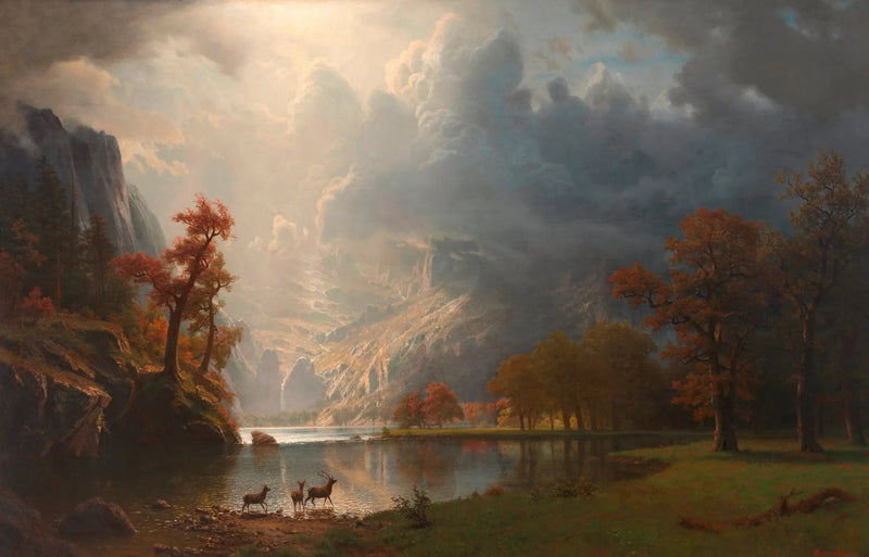 Ochtend in de Sierra Nevada - Albert Bierstadt

Source:
Matinée dans la Sierra Nevada - Albert Bierstadt