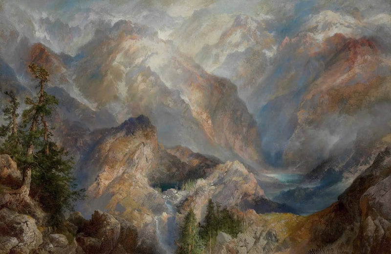 Matinee in de Sierrane, Nevada - Thomas Moran

Source:
Matinée dans les Sierras, Nevada - Thomas Moran