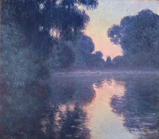 Ochtend op de Seine - Claude Monet