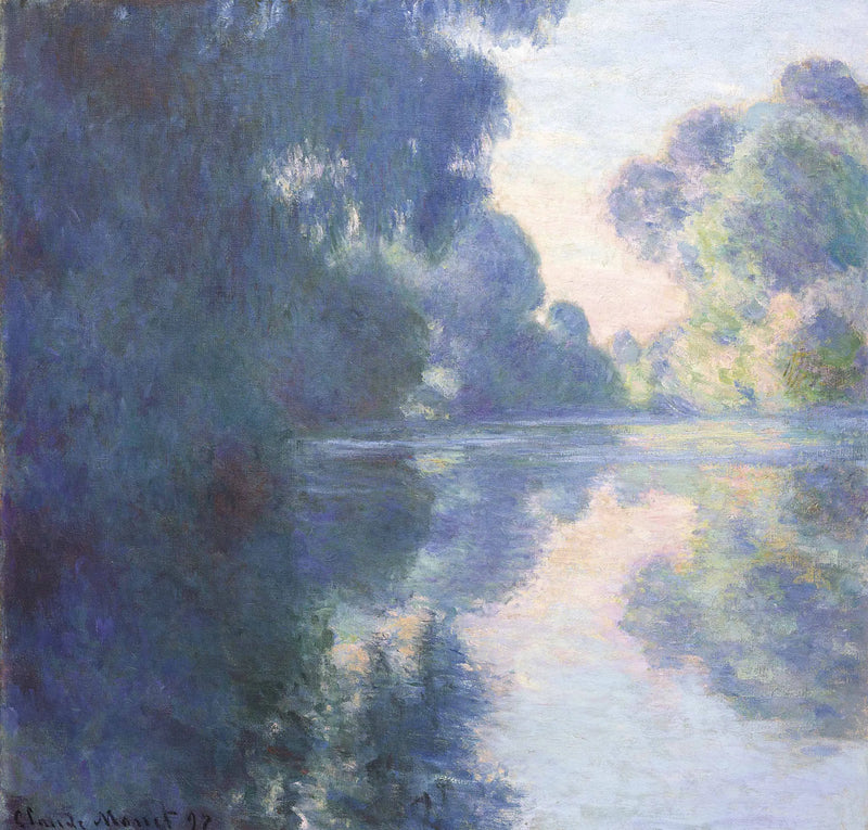 Ochtend op de Seine - Claude Monet