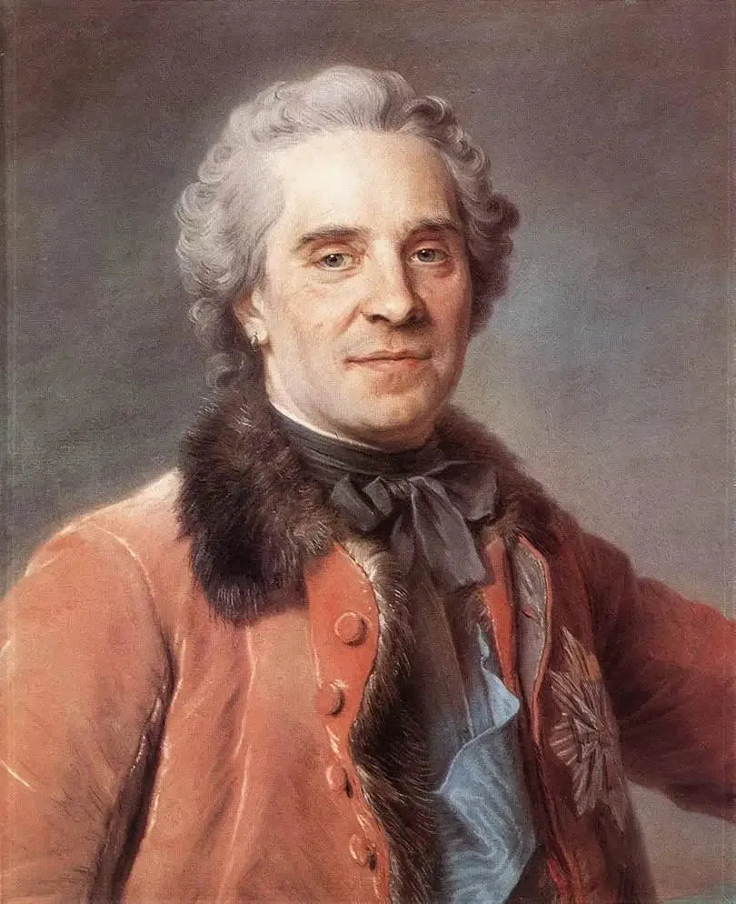 Maurice, graaf van Saksen, maarschalk van Frankrijk - Maurice-Quentin de La Tour