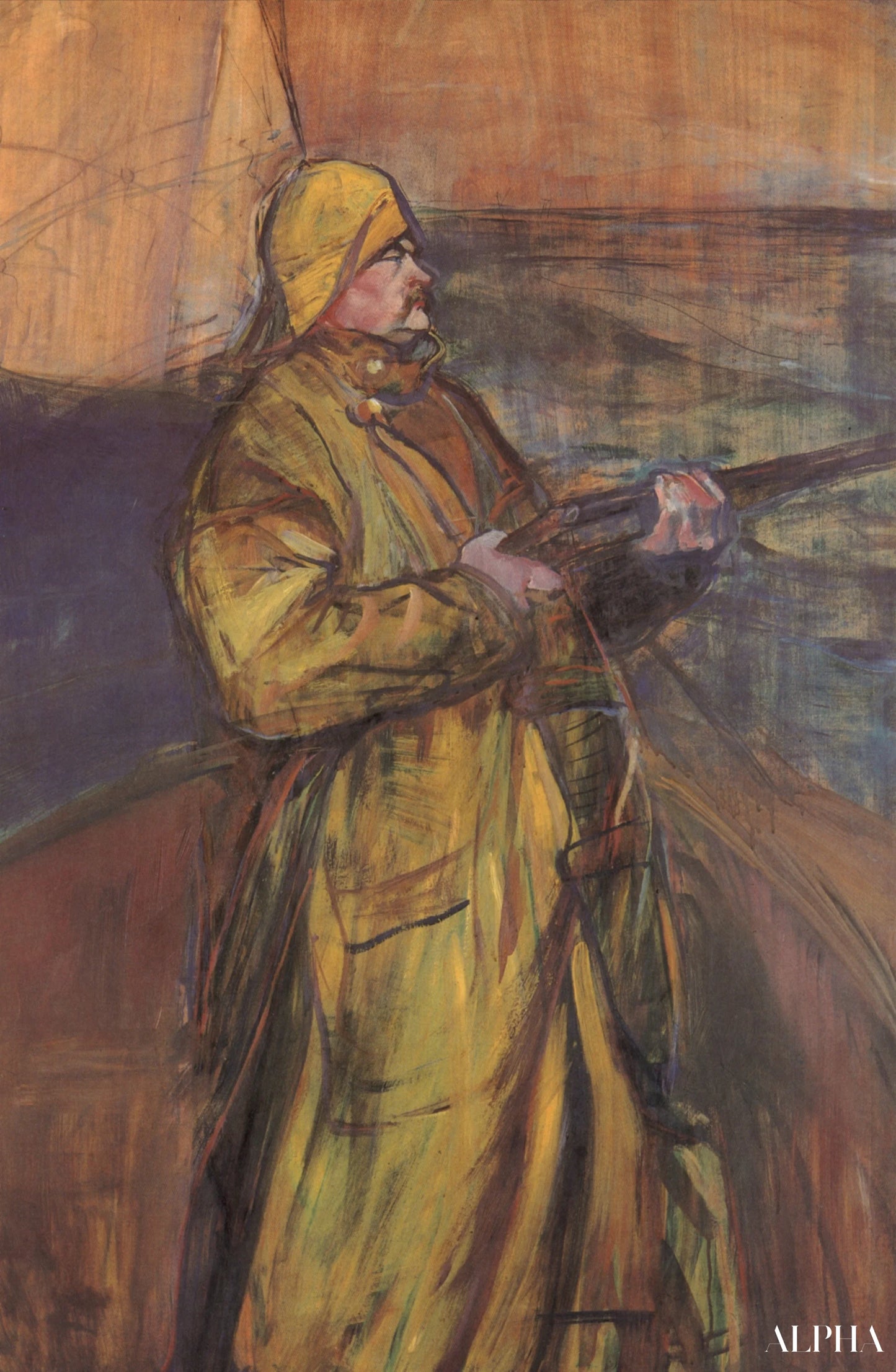 Maurice joyant somme bay - Toulouse Lautrec - Reproducties van schilderijen en hoogwaardige schilderijen