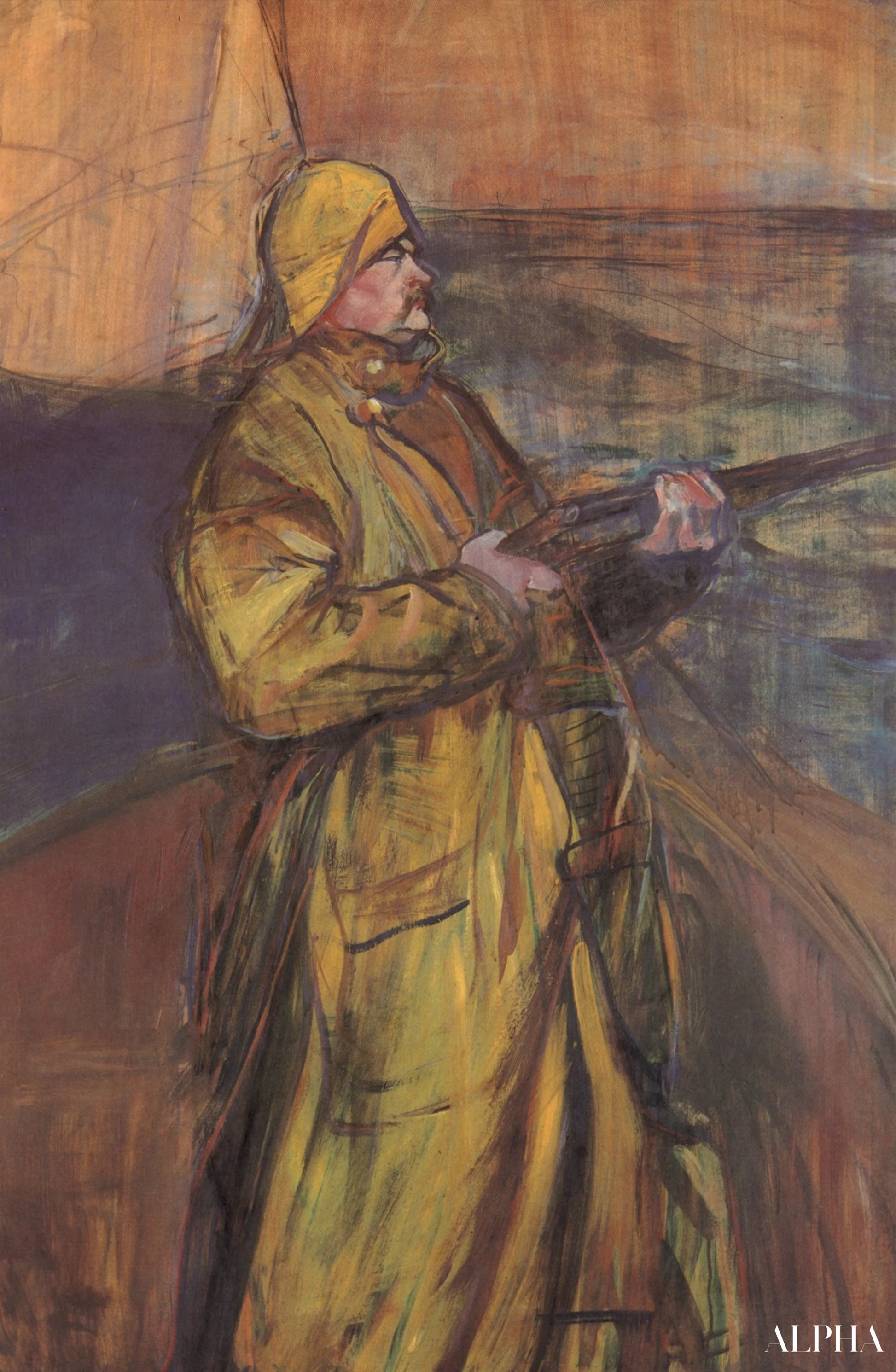 Maurice joyant somme bay - Toulouse Lautrec - Reproducties van schilderijen en hoogwaardige schilderijen