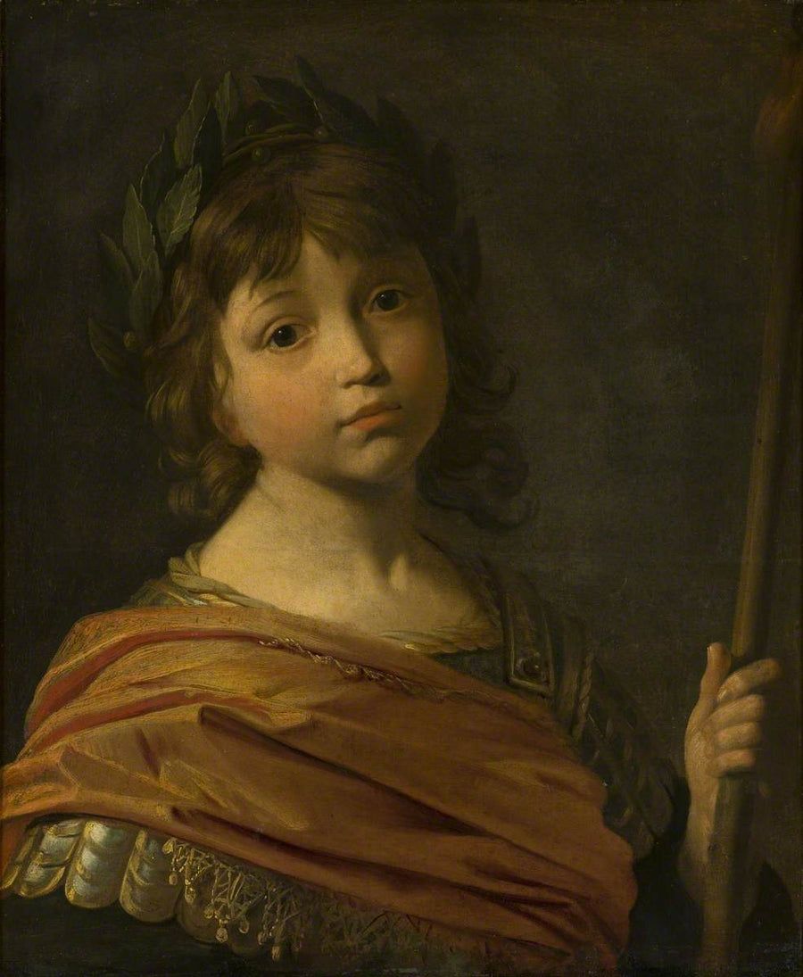 Maurits, Paltsprins (1621–1652) Kind, in Mars - Gerrit van Honthorst