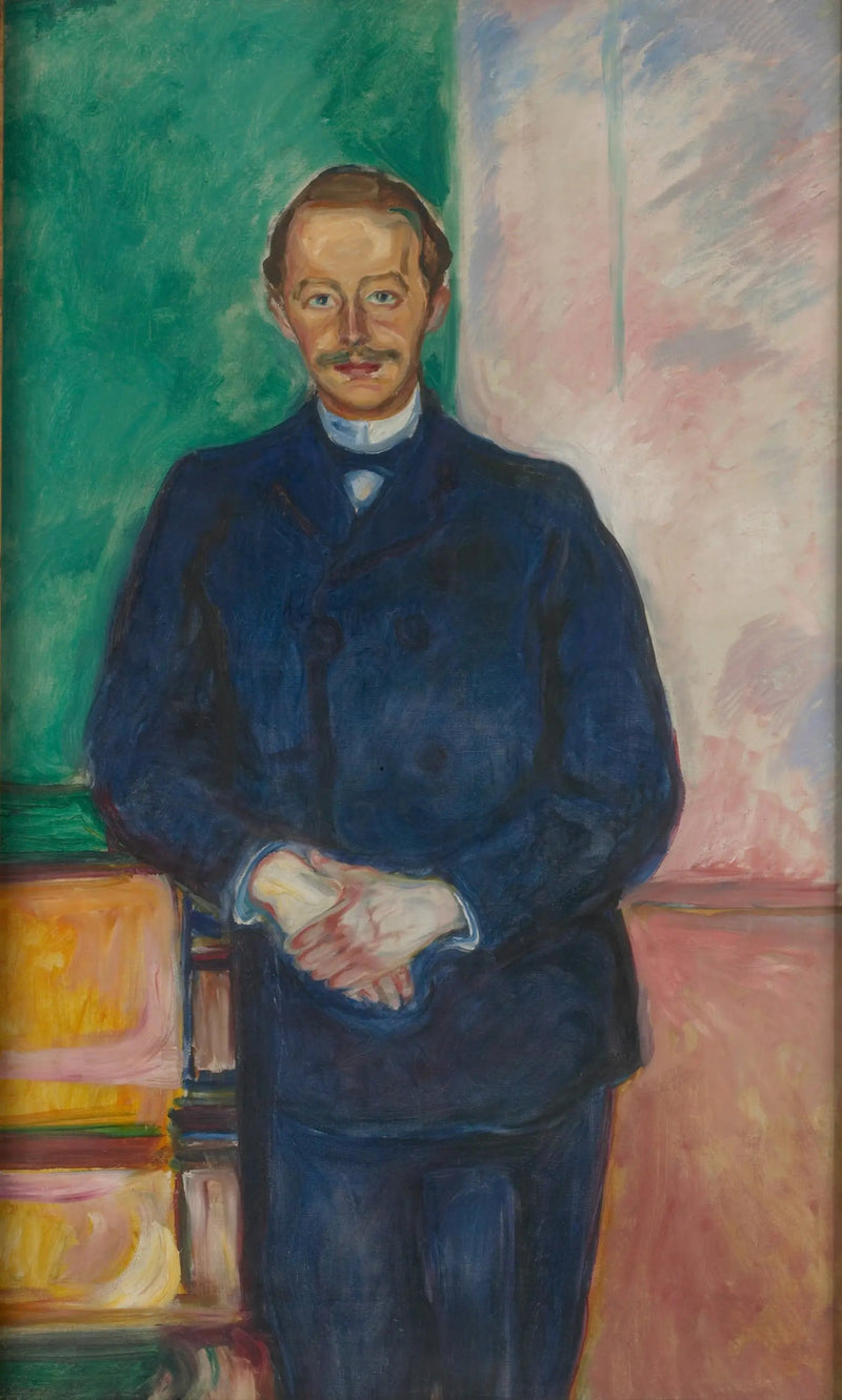 Max Linde in een zeemanoutfit - Edvard Munch