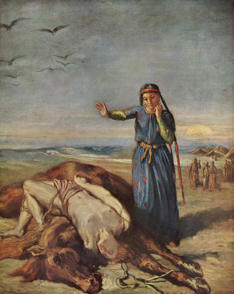 Mazeppa gevonden bewusteloos - Théodore Chassériau
