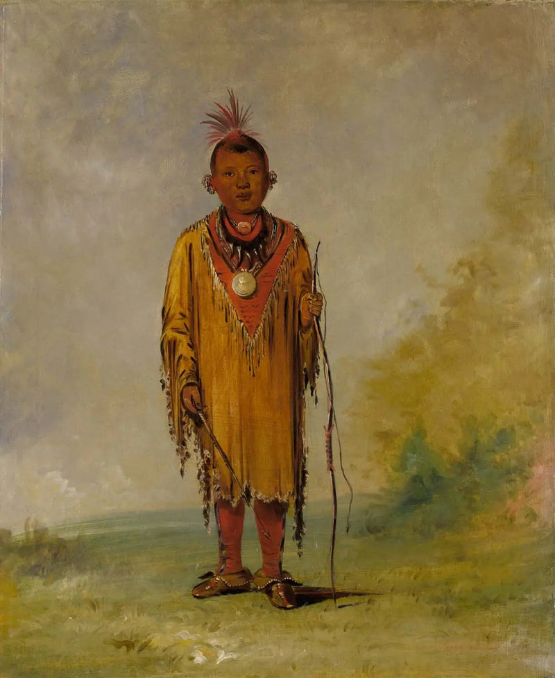 Me-sóu-wahk, hertenvacht, favoriete zoon van Kee-o-kúk - George Catlin

Source:
Me-sóu-wahk, Poil de cerf, Fils préféré de Kee-o-kúk - George Catlin