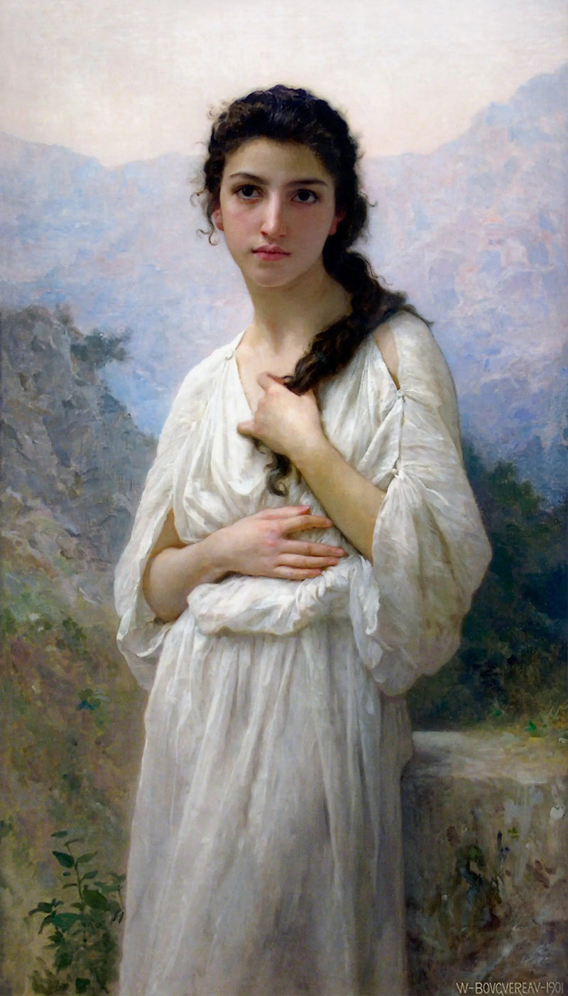 Meditatie - Bouguereau