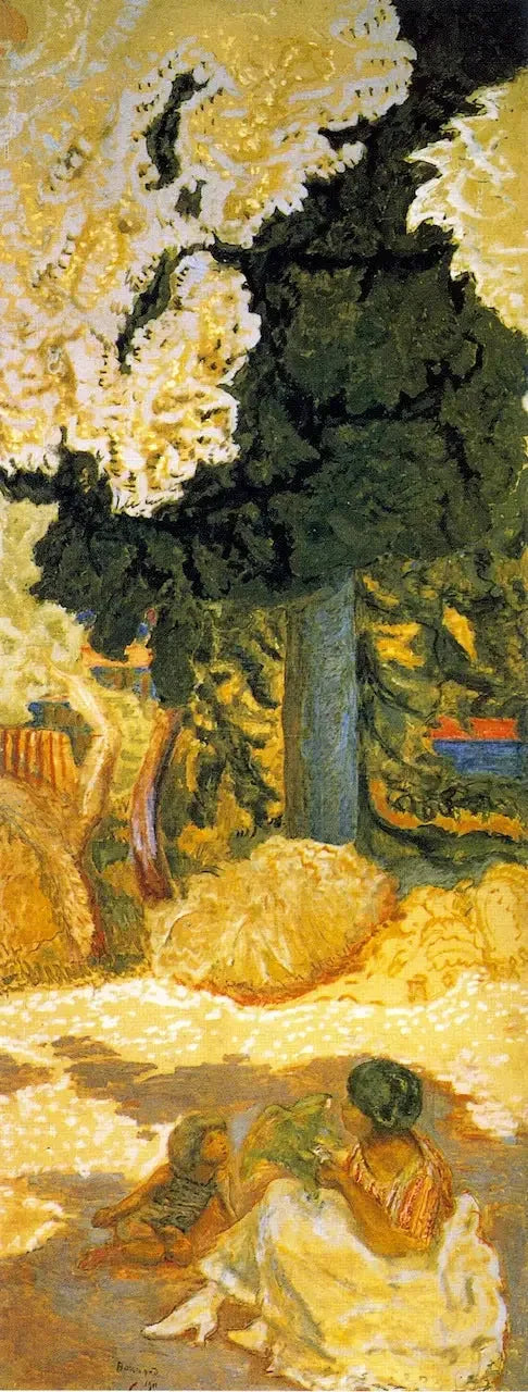 Middellandse Zee. Triptychon (rechter paneel) - Pierre Bonnard