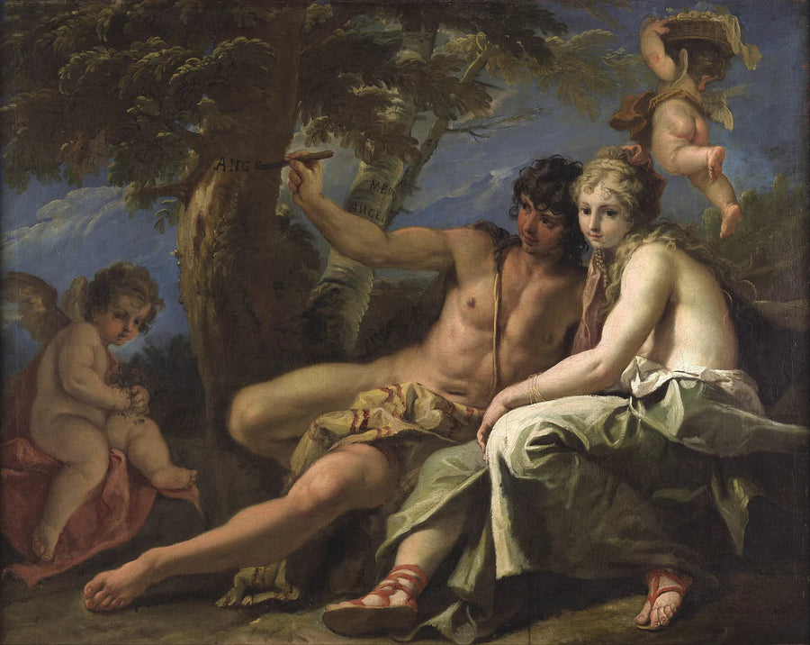 Médor en Angélique - Sebastiano Ricci