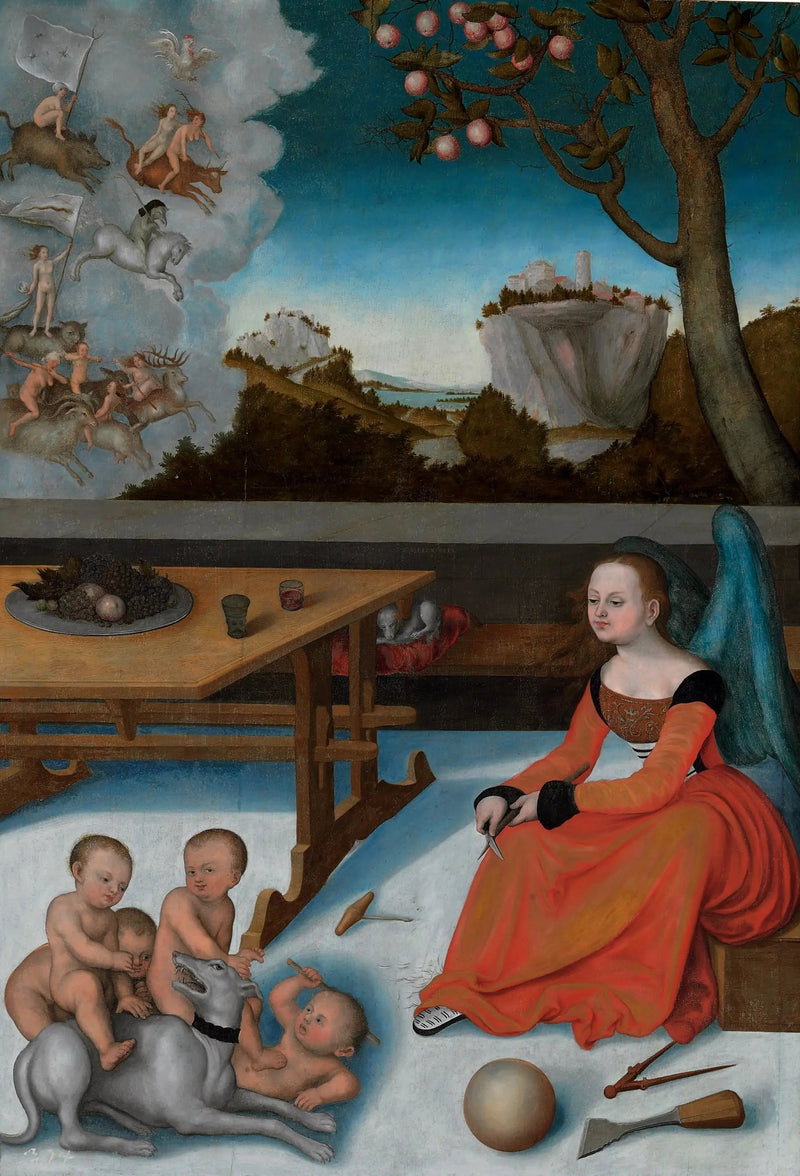 Melancholie - Lucas Cranach de Oudere