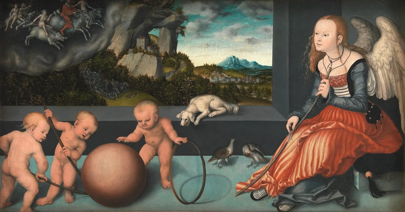 Melancholie - Lucas Cranach de Oudere