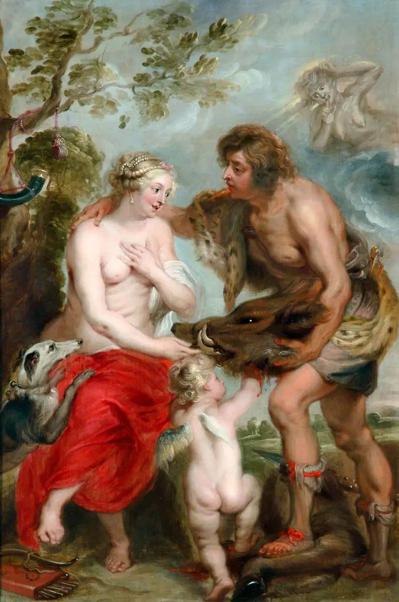 Méléagre et Atalante - Peter Paul Rubens image 1 copie de tableau peinte à la main