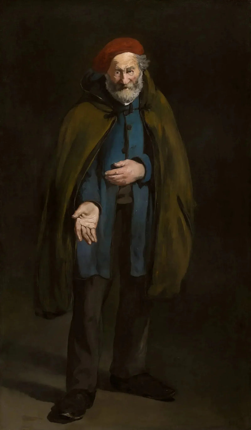 Bedelaar met een duffelcoat (Filosoof) - Édouard Manet