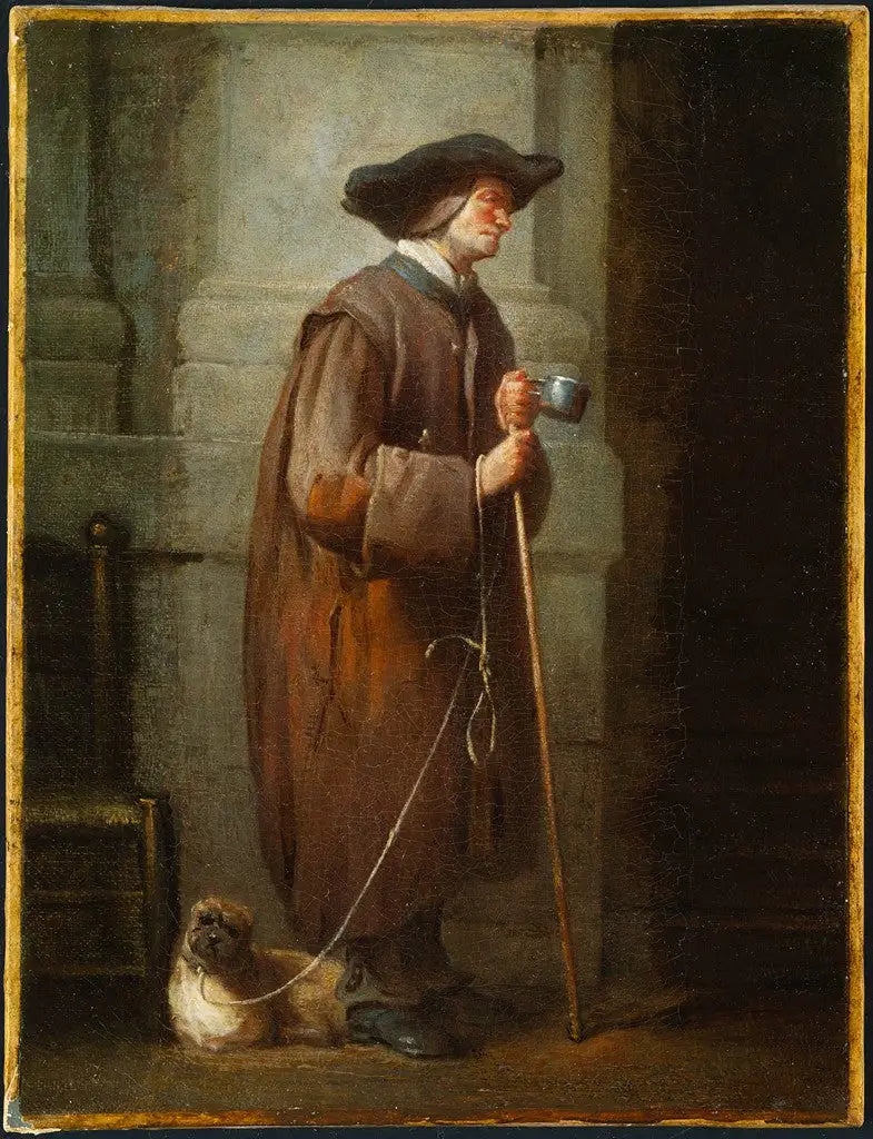 Blinde mendiaan - Jean Simeón Chardin