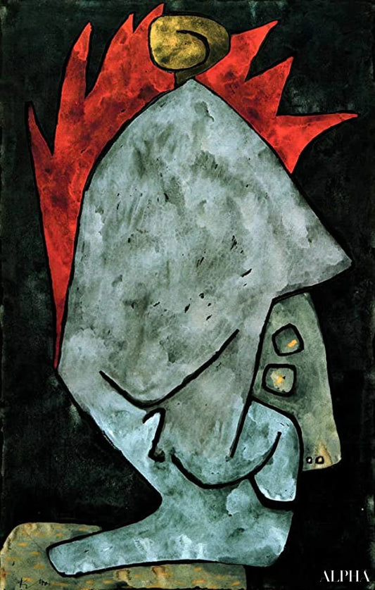 Méphisto en Pallas - Paul Klee - Reproductions de tableaux et peintures haut de gamme