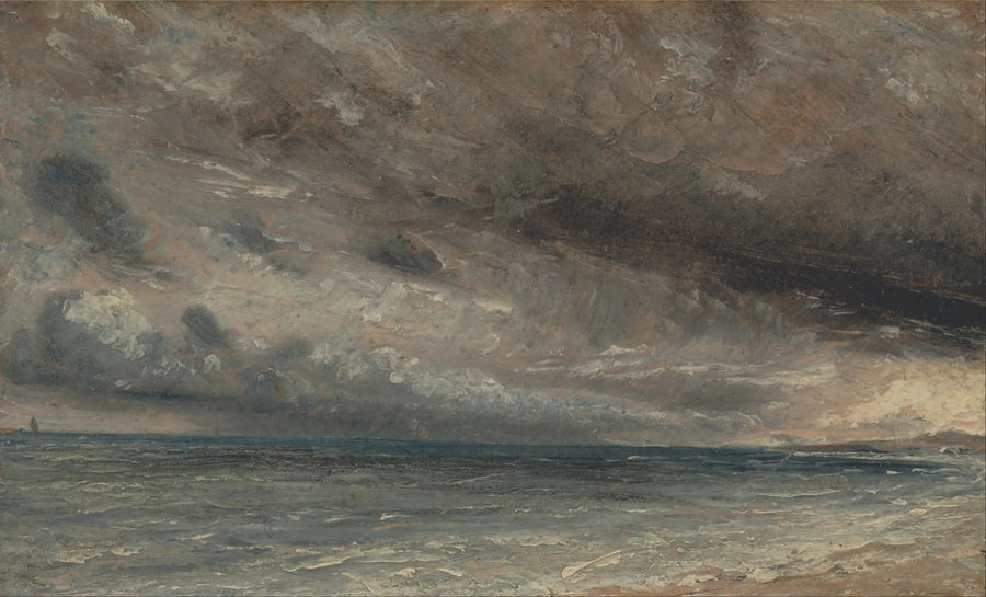Onstuimige Zee, Brighton - John Constable