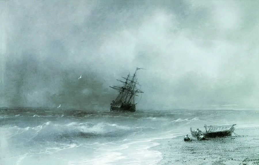 Onstuimige zee - Ivan Aiëvazovski

Source:
Mer agitée - Ivan Aïvazovski