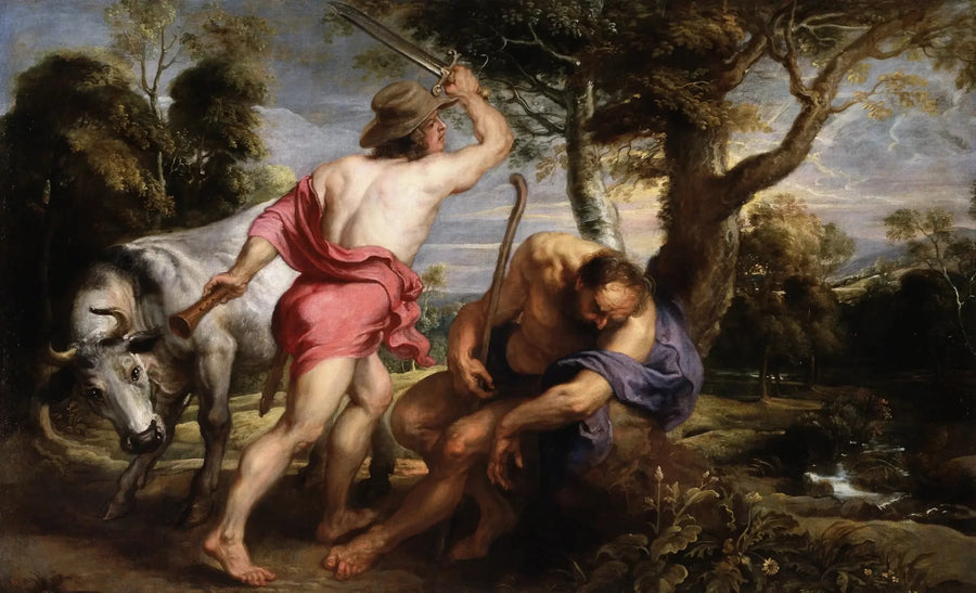 Mercuur en Argos - Peter Paul Rubens