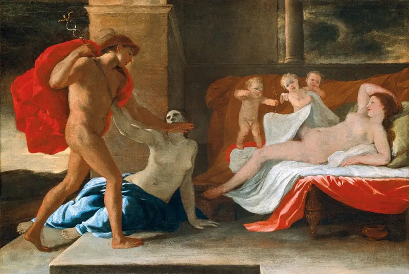 Mercure, Hersé en Aglaure - Nicolas Poussin