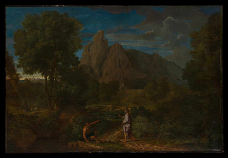 Mercury and Battus - Francisque Millet