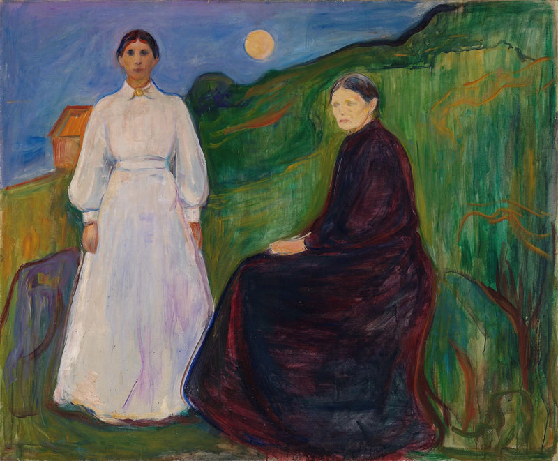 Moeder en Dochter - Edvard Munch