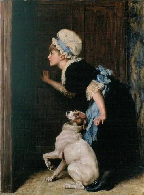 Moeder Hubbard - Briton Rivière

Source:
Mère Hubbard - Briton Rivière