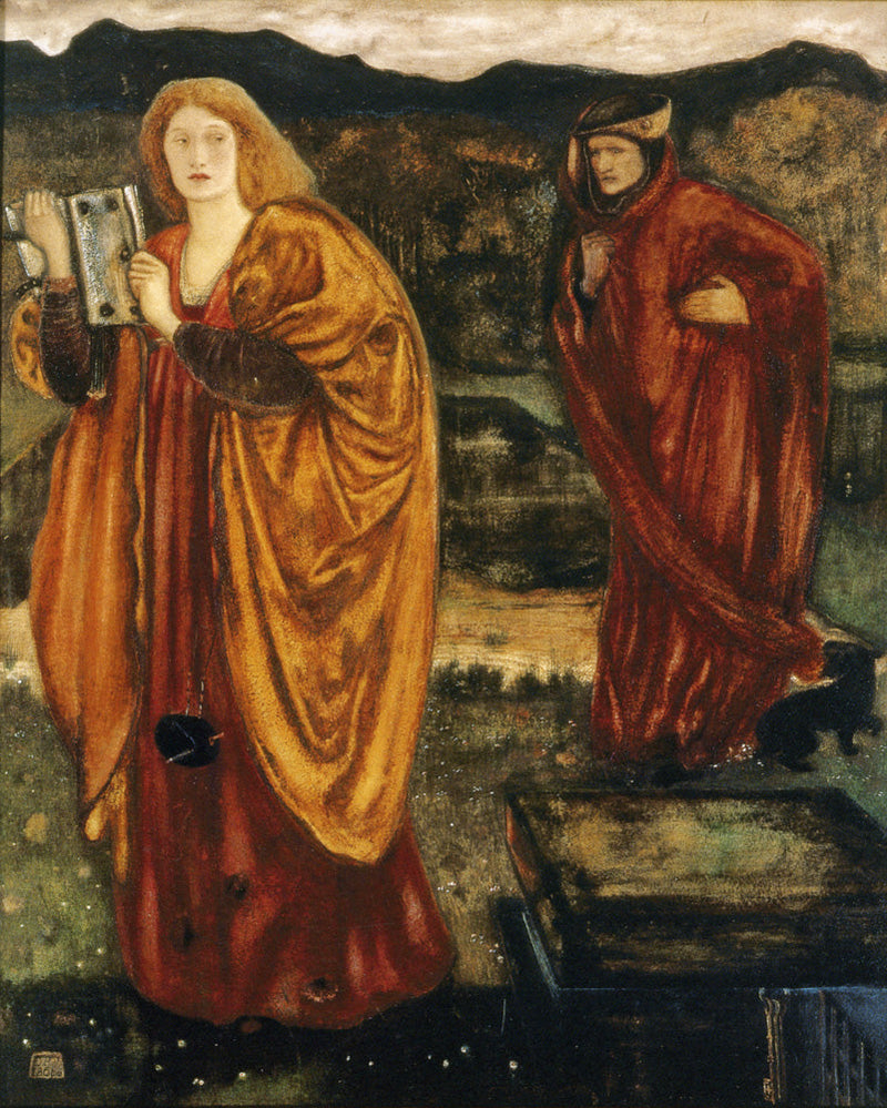 Merlin en Nimue - Edward Burne-Jones