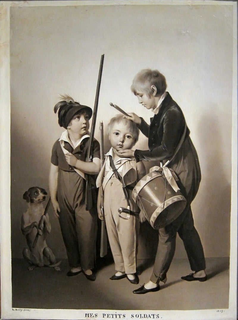 Mijn kleine soldaten - Louis-Léopold Boilly

Source:
Mes petits soldats - Louis-Léopold Boilly