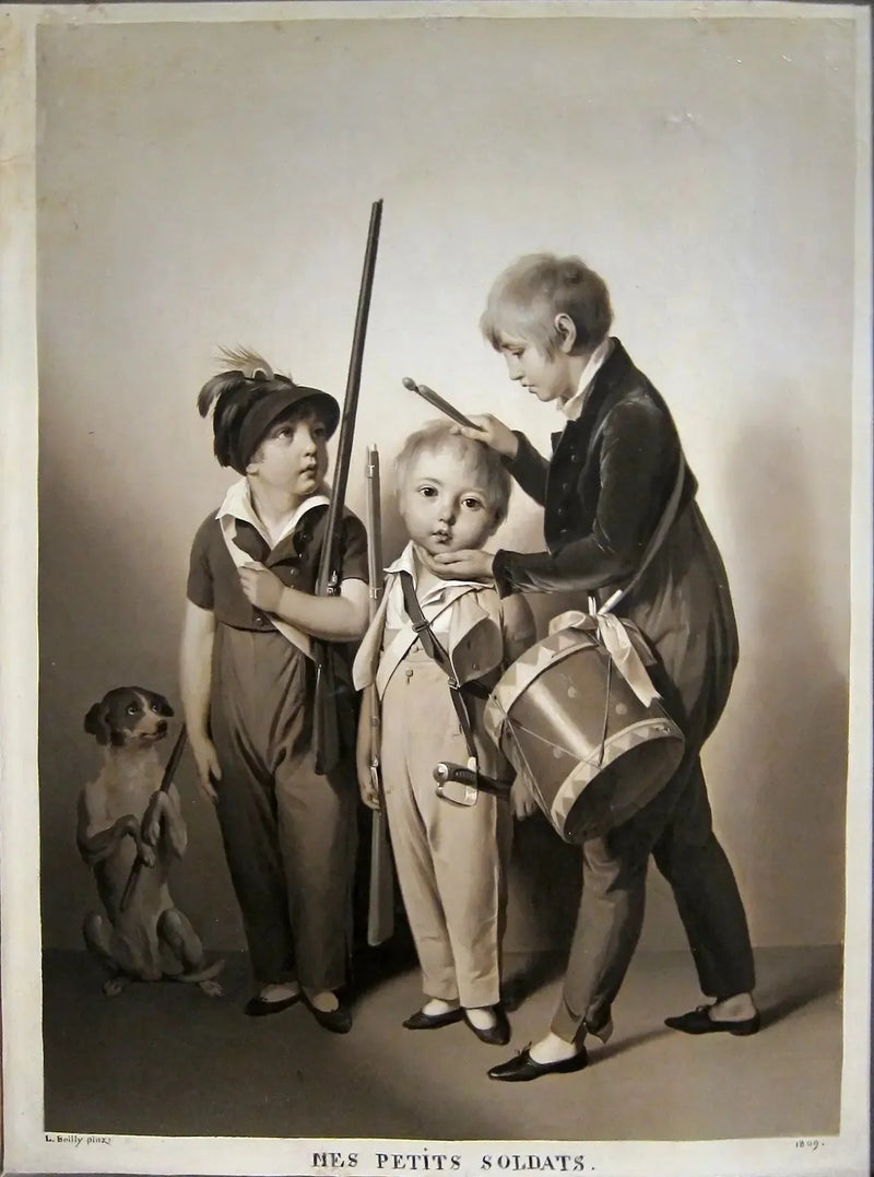 Mijn kleine soldaten - Louis-Léopold Boilly

Source:
Mes petits soldats - Louis-Léopold Boilly