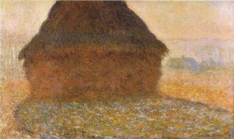 Molen in de zon - Claude Monet