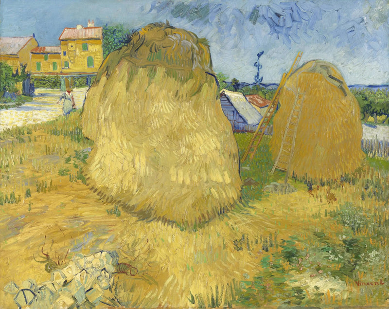 Hooiwallen in Provence - Vincent van Gogh