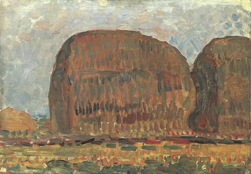 Hooiwagens II - Piet Mondrian