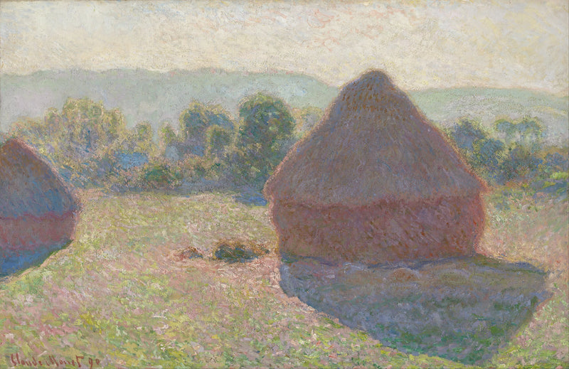 Molens, midden op de dag - Claude Monet