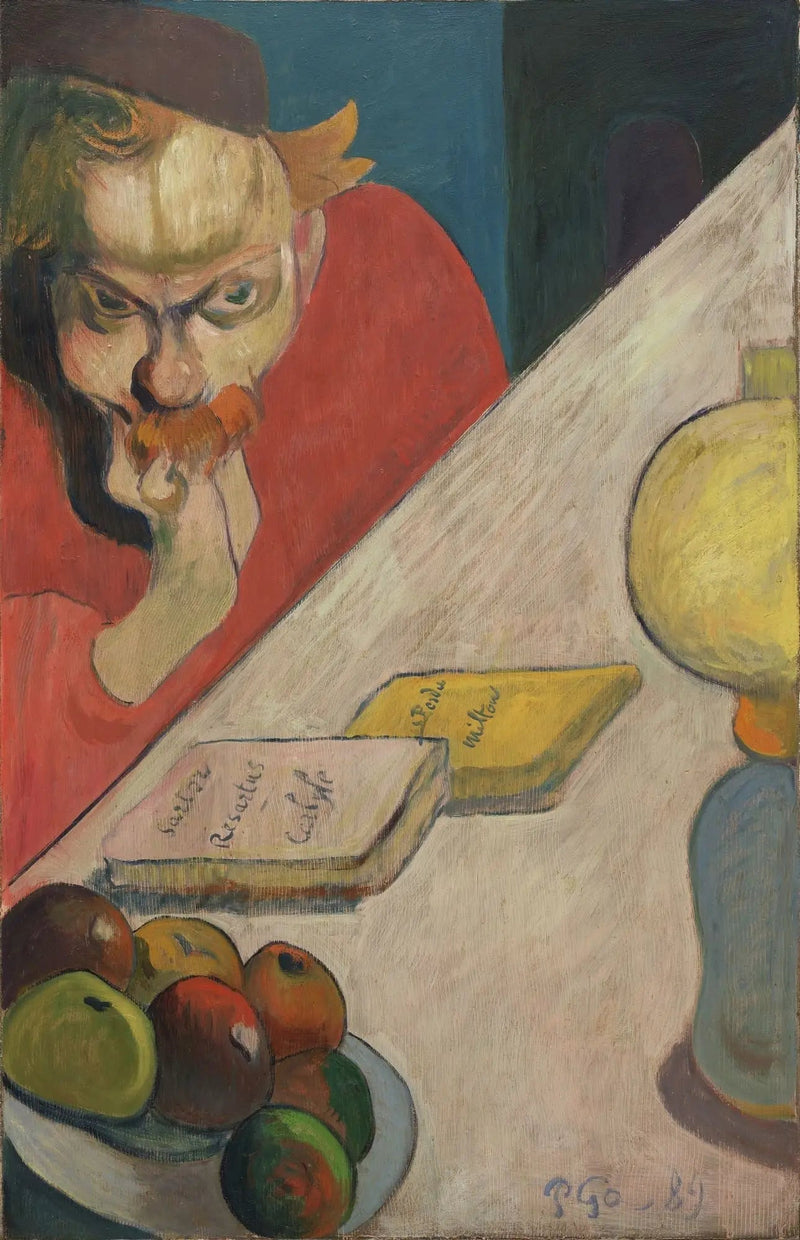 Meyer de Haan (Onder de lamp) - Paul Gauguin