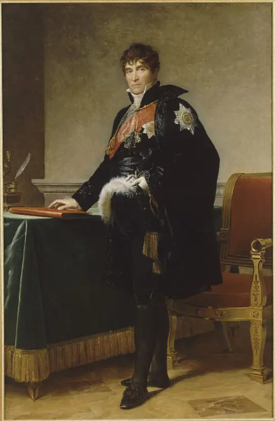 Michel, graaf van Regnault de Saint-Jean-d'Angély, maarschalk van Frankrijk (1761-1819) - François Gérard

Source:
Michel, comte de Regnault de Saint-Jean-d'Angély, maréchal de France (1761-1819) - François Gérard