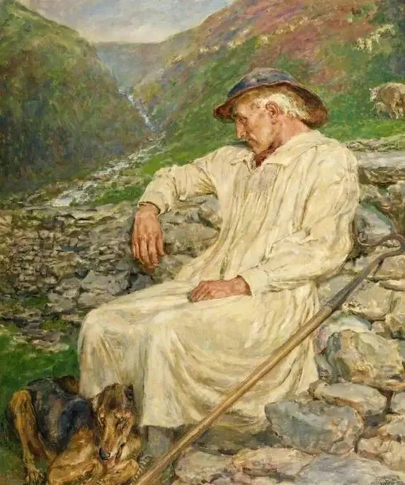Michel en de onafgewerkte schaapskooi - Briton Rivière

Source:
Michel et la bergerie inachevée - Briton Rivière