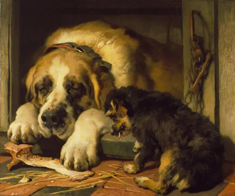 Twijfelachtige stukjes - Edwin Henry Landseer

Source:
Miettes douteuses - Edwin Henry Landseer