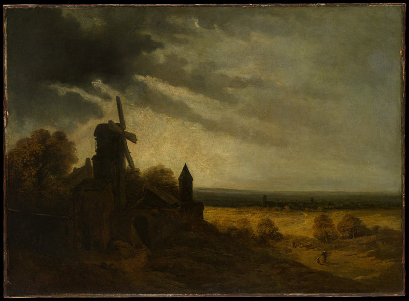 The Mill of Montmartre - Georges Michel