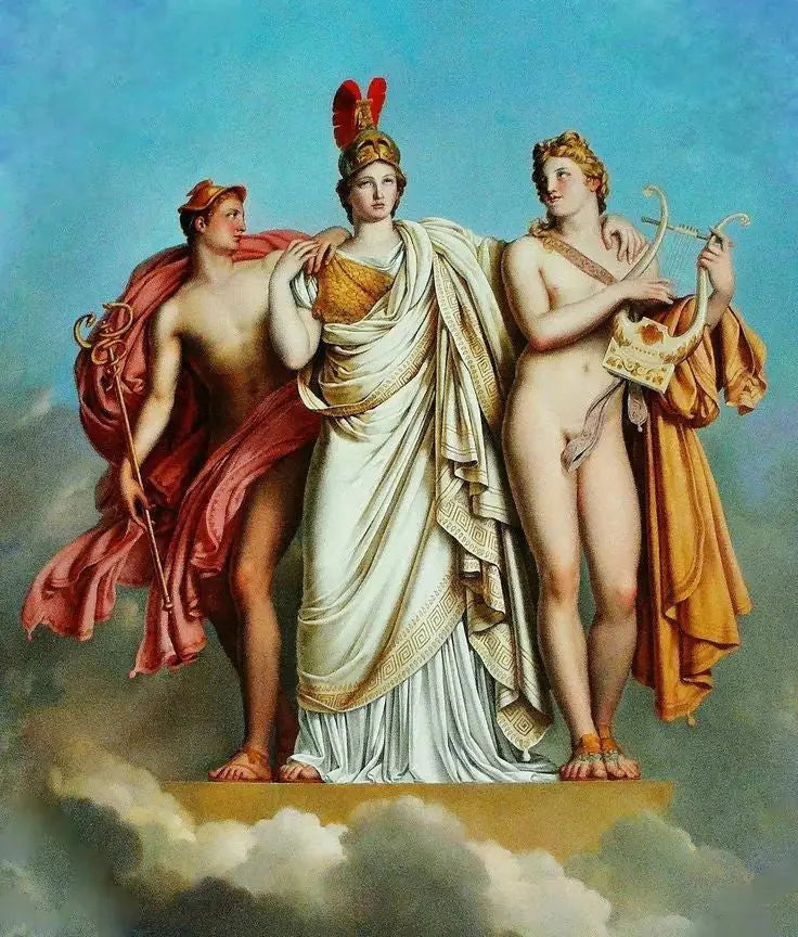 Wijngaard tussen Apollo en Mercurius - Anne-Louis Girodet

Source:
Minerve entre Apollon et Mercure - Anne-Louis Girodet