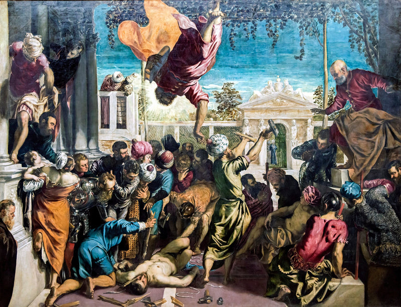 Wonder van de slaaf - Jacopo Tintoretto