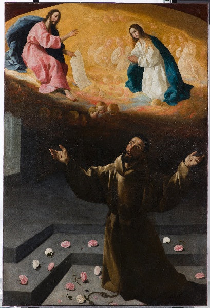 Mirakel van de Portioncule - Francisco de Zurbarán
